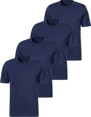 Produktbild von s.Oliver 4er Pack Basic Unterhemd / Shirt Kurzarm Shirt mit Kurzarm und Rundhals-Ausschnitt, Weich und elastisch, Vielseitig kombinierbar