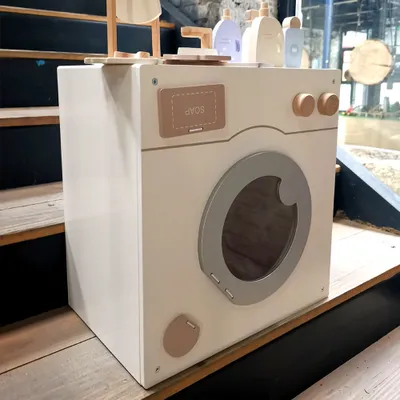 Produktbild von 360Home Kinderspielhaus Holzspielzeug Simulation Waschmaschine