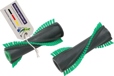 Produktbild von 1 Paar hochwertige Rundbürsten, Ersatzbürsten für Vorwerk Elektrobürste EBB100