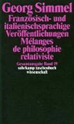 Zdjęcie produktu dla Simmel, G: Gesamtausgabe 19