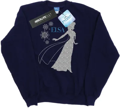 Produktbild von Disney - "Frozen" Sweatshirt für Damen BI6138 (L) (Marineblau)