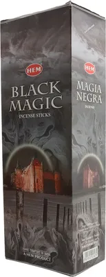 Produktbild von 6x 20 Stück Räucherstäbchen - HEM - Black Magic - Duftmischung