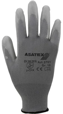 Produktbild von ASATEX PolyurethanHandschuh 3701 grau 6