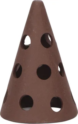Produktbild von Aquarium-Keramik-Versteck, hohl, dekorativ, konische Form, Unterschlupf für Garnelen