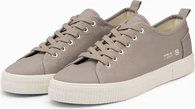 Productafbeelding van Ombre Clothing heren sneakers, kleur: asgrijs, maat: 40