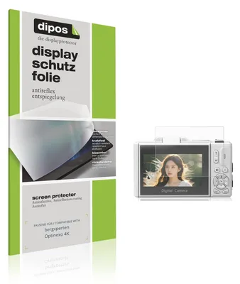 Produktbild von 4x Schutzfolie für bergxperten Optinexo 4K matt Displayschutzfolie Folie Display Schutz dipos