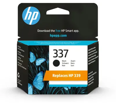 Image de HP 337 Cartouche d'encre originale noire Rendement standard 420 pages