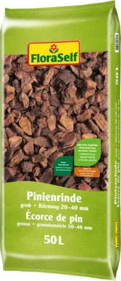 Produktbild von Pinien-Rindenmulch FloraSelf 20-40 mm grob 50 L