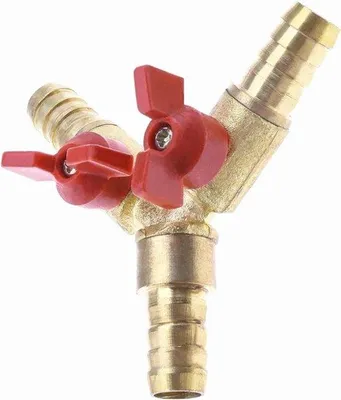 Produktbild von Dreiweg-Spritzschutzventil - Metall - 10 mm