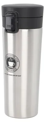 Isolierbecher 500 ml Edelstahl auslaufsicher für Auto & Reise