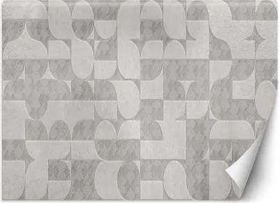 Produktbild von Vlies fototapete Abstrakte Textur 150x105 cm Feeby Grau inkl. Kleber einfache Montage