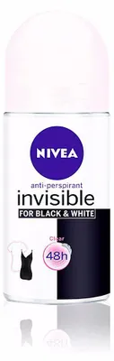 Image de NIVEA Black & White Invisible Déodorant Roll-On 50ml