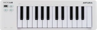 Obrázek produktu pro Arturia MicroLab MK3 White - Kompaktowy kontroler MIDI