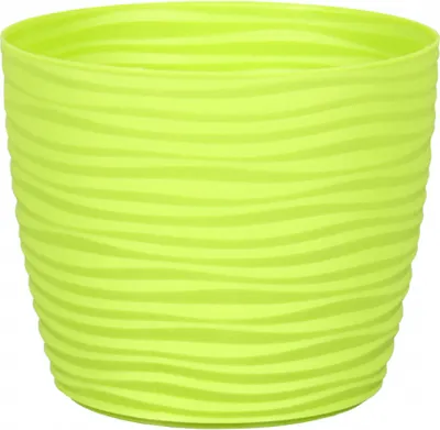 Zdjęcie produktu dla Nohel Garden Osłonka na doniczkę SAHARA PRIMULE plastikowa matowa d11x9cm