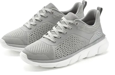 Produktbild von JOHN DEVIN Sneaker Schnürschuh, Halbschuh, Freizeitschuh, Schnürhalbschuh, Turnschuh grau Größe 46