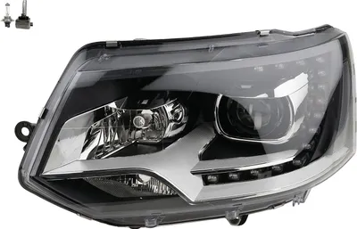 Produktbild von Johns, Scheinwerfer Halogen passend für VW Transporter T5 11/2009- Links + Leuchtmittel 7E5941017