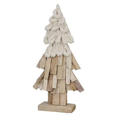 Produktbild von Gilde Standrelief, Tannenbaum, "Corda", Holz, naturfarben, VE 1, L. 10 cm, B. 30 cm, H. 80 cm  27285