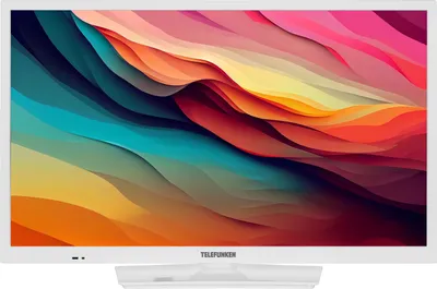 Produktbild von Telefunken 24 Zoll Fernseher XH24O550M-W - HD-Ready Fernseher mit integriertem Triple-Tuner, weiß
