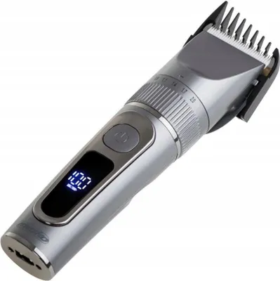 Obrázek produktu pro LCD zastřihovač vlasů Voděodolný Turbo režim 4 nástavce Mesko