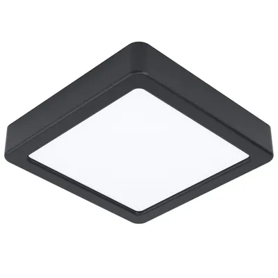 Image de EGLO Lampe à poser Fueva 5 noire LED 10,5W 16x16 cm