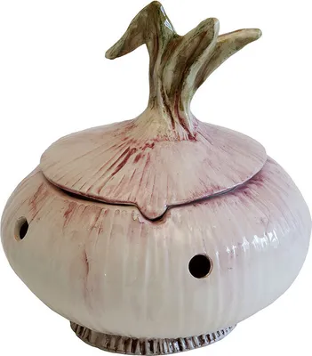 Produktbild von Zwiebeltopf in Zwiebelform CIPOLLA H. 22cm handbemalte Keramik Virginia Casa