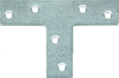 Immagine prodotto di Alberts 847708 Connettore piatto, forma a T, zincato sendzimir, 70 x 50 x 16 mm, set da 50