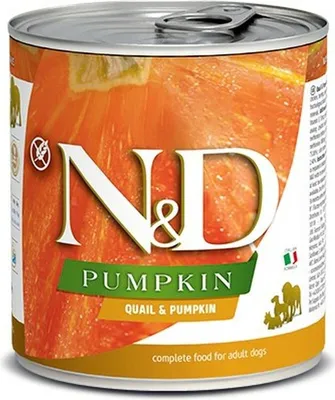 Image de N&D DOG PUMPKIN Adult Quail & Pumpkin 285g