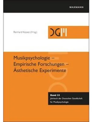 Obrázok produktu pre Musikpsychologie - Empirische Forschungen - Ästhetische Experimente