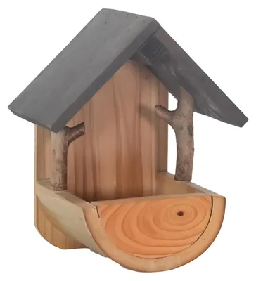 Image de Maison à oiseaux en bois, résistante aux intempéries