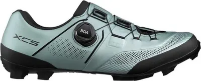 Image de Shimano MTB- Chaussures de vélo XC503, bleu glacier