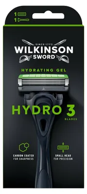 Immagine prodotto di Rasoio Wilkinson Hydro 3 Black Edition + 1 testina di ricambio