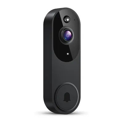 Produktbild von Video-Türklingelkamera kabellos, intelligente KI-Erkennung, Nachtsicht, Zwei-Wege-Audio und sofortige Benachrichtigungen