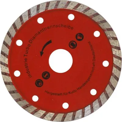 Produktbild von 125 mm TURBO Diamanttrennscheiben Diamantscheiben Stein Fliesen Beton 125x22,2 mm