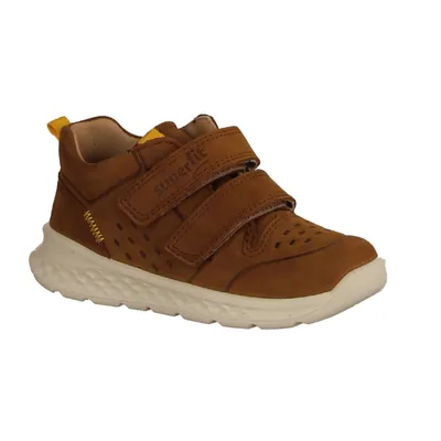 Produktbild von Superfit Breeze 0003633000 Jungen Lauflernschuh, Leder, Braun/Gelb, NEU - Kinderschuhe Lauflernschuhe Gr. 18 - 26, Braun, leder/textil (nubuk)