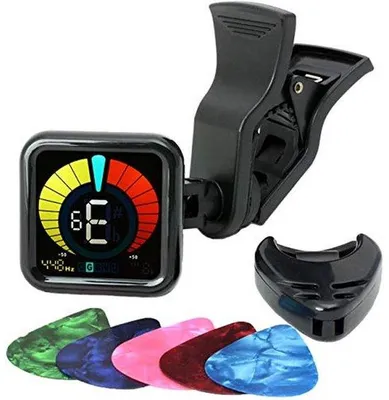 Productafbeelding van Gitaarstemapparaat Basic - Universele Clip Tuner voor Snaarinstrumenten