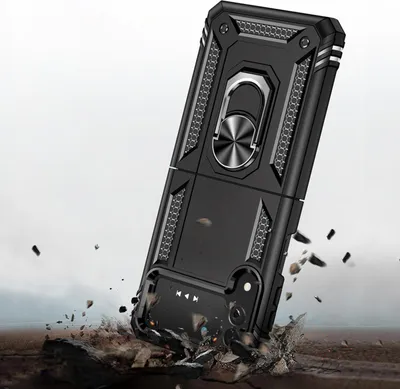 Produktbild von Outdoor Schutz Hülle für Samsung Galaxy Z Flip 5 Armor Case Cover Handyhülle Bumper Panzerhülle Schwarz