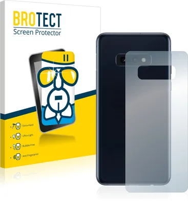 Produktbild von BROTECT Schutzglas für Samsung Galaxy S10e (Rückseite) Schutzfolie Panzer Folie Glas Display Schutz klar