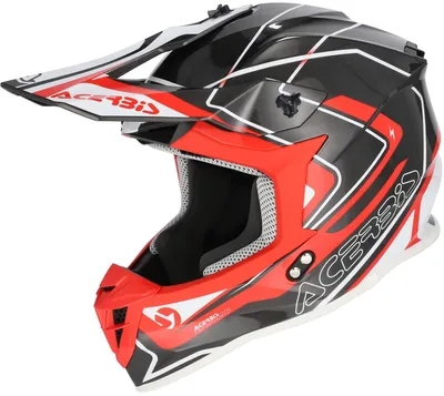 Obrázok produktu pre Motocyklová prilba Acerbis Linear 2026, čierno-červeno-biela, veľkosť L (59/60)