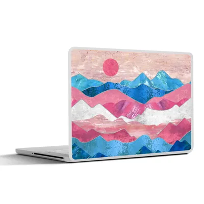 Produktbild von MuchoWow® Laptop Aufkleber Sticker Cover Transgender - Marmor - Stolz 40x30 cm - Laptop Dekoration - Selbstklebend