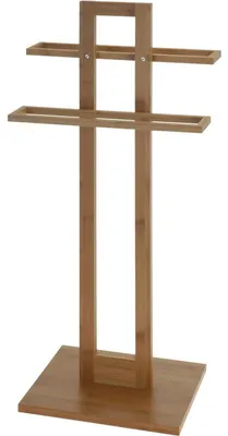Produktbild von Handtuchhalter - Bambusholz - 37 x 85 cm - Trockenstander