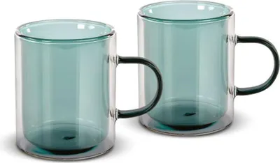 Produktbild von Lamart Thermosglas Vaso LT9122 2er-Set Tee 350 ml, 2 Stück, grün