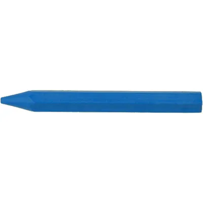 Produktbild von Bleispitz Signierkreide (12 Stk., Blau, hexagonal,120 x 12 mm, wasserfest) 0143