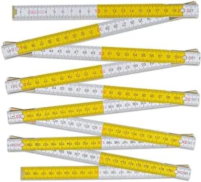 Productafbeelding van Famanu Vouwmeter - 2 meter opvouwbare meetlat