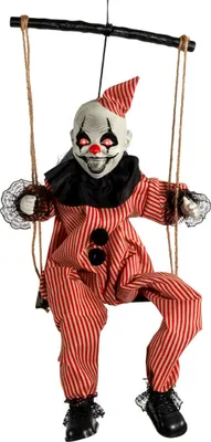 Produktbild von Schaukelnder Horror Clown mit Licht, Sound & Bewegung 70cm