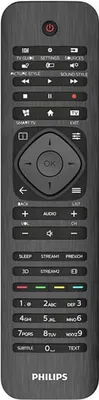 Produktbild von Philips Fernbedienung Philips TV SRP4000/10 - Universelle TV-Fernbedienung - Schwarz