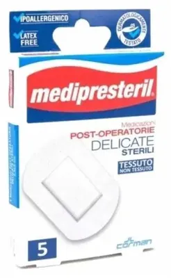 Produktbild von Sterile Wundauflegung Medipresteril Für Den Nachoperativen Behandlung, Delikat, 8X10 Cm, 5 Stücke