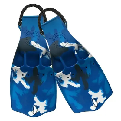 Image de Jet Fin Avec Sprg. Camouflage Bleu M