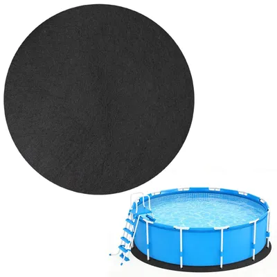 Image de Solidchoice - Sous-couche ronde pour piscine, diamètre 305 cm, pour la protection et l'isolation du sol