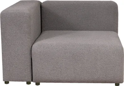 Produktbild von Sofa-Modul ‘Suldal’ Eckelement mit Armlehne links 110 x 109 x 68 cm Webstoff Grau
