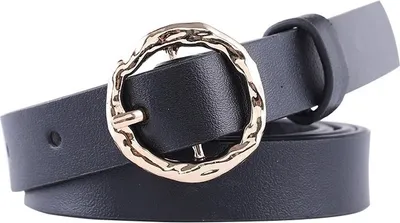 Produktbild von Gürtel RI-12566 - Eleganter Damen Gürtel in Schwarz KP12566